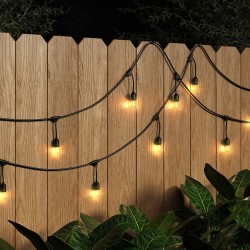 Amazon Basics 24' Commercial Grade Outdoor String Lights 
