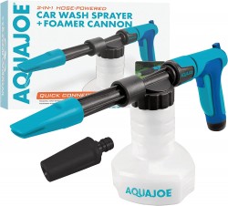  Aqua Joe 2-in-1 Car Wash Sprayer / Foamer Cannon 
