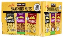Kirkland Signature Variety Snacking Nuts 30-Pack 