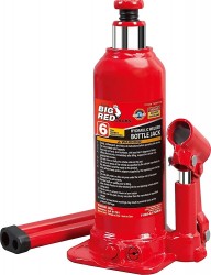 Torin Big Red 6-Ton Hydraulic Welded Bottle Jack 