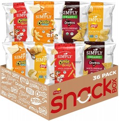 36-Ct Simply Brand Organic Chips Variety Pack 