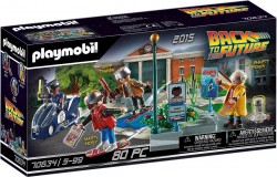 Playmobil Back to The Future Part II Hoverboard Chase $14 at Amazon