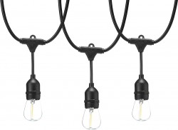 Amazon Basics 48' LED Commercial Grade Outdoor String Lights 