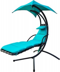 BalanceFrom Hanging Curved Chaise Lounge 