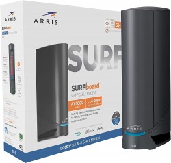ARRIS Surfboard G34 DOCSIS 3.1 Gigabit Cable Modem & Wi-Fi 6 Router 