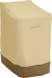 Classic Accessories Veranda Water-Resistant 25.5" Stackable Patio Chair Cover 