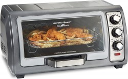 Hamilton Beach Sure-Crisp Stainless Steel Air Fryer Toaster Oven 