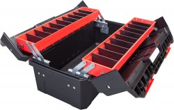 Big Red Torin Double Folding Multi-Function Tool Box 