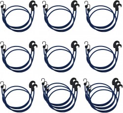 20-Pack Amazon Basics Adjustable 36" Bungee Cords 