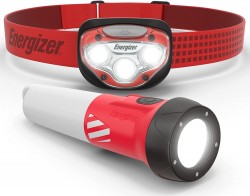Energizer LED Headlamp + Flashlight PRO Safety Kit $10 at Amazon