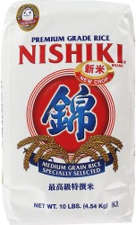 10lbs Nishiki Premium Sushi Rice 