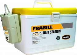 Frabill 8-Quart Live Bait Box with Aerator 
