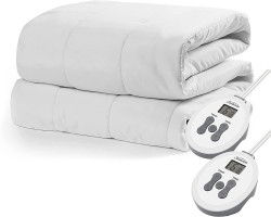 Sunbeam Restful Quilted Heated King-Size Mattress Pad 