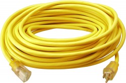 Southwire 50-Foot SJTW 12/3 3-Prong Outdoor Extension Cord 