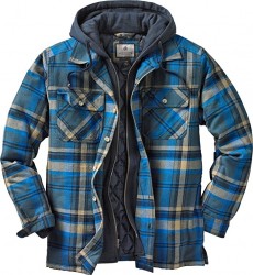 Legendary Whitetails Maplewood Men's Hooded Shirt Jacket $52 at Amazon