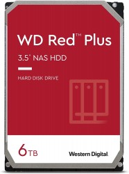 Western Digital 6TB WD Red Plus NAS Internal Hard Drive 