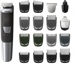 18-Pc Philips Norelco Multigroomer All-in-One Trimmer Series 5000 Grooming Kit 