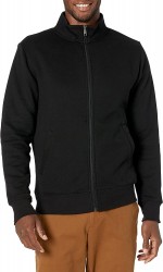 Amazon Essentials Men's Full-Zip Fleece Mock Neck Sweatshirt 