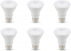 Amazon Basics Daylight Dimmable LED Light Bulb 6-Pack 
