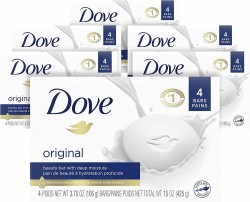 24-Pack 3.75oz Dove Beauty Bar Soap 