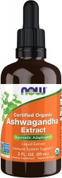 2oz NOW Supplements Ashwagandha Liquid Extract 