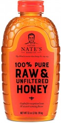Nature Nate’s 32oz 100% Pure Raw & Unfiltered Honey 