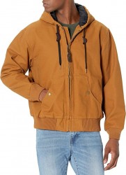 Amazon Essentials Men's Quilted Flannel-Line Work Jacket 