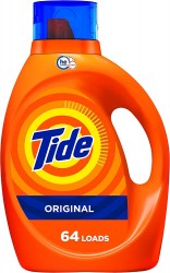 92oz Tide HE Turbo Clean Laundry Detergent Liquid 