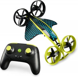 WowWee HydraQuad 3-in-1 Hybrid Air to Water Stunt Drone 