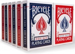 12-Pack Bicycle Rider Back Playing Cards 