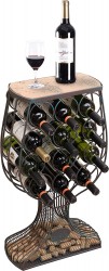 Vintiquewise Wine Rack with Cork Holder $109 at Amazon