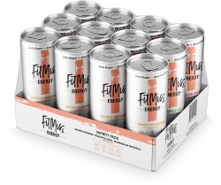 12-Pack MusclePharm FitMiss Energy Drink (12oz each) 