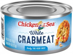 12-Pack 6oz Chicken of the Sea White Crabmeat 