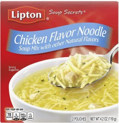  24-Pack 4.2oz Lipton Soup Secrets Instant Soup Mix (Chicken Noodle) 