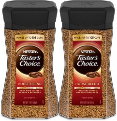 2-Pack 7oz Nescafe Taster's Choice Instant Coffee 