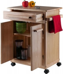 Winsome Solid Wood Kitchen Cart 