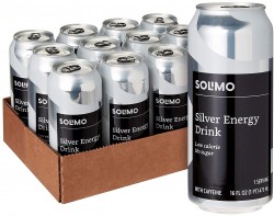 12-Pack Solimo Sugar Free Energy Drinks (16oz cans) 