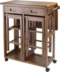 Winsome Wood Suzanne Space Saver Dining Set 