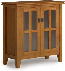 Simplihome Artisan Solid Wood 30" Storage Cabinet 