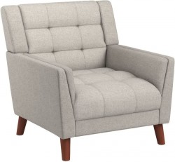 Christopher Knight Home Evelyn Modern Fabric Arm Chair 