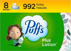 992-Count Puffs Plus Lotion Facial Tissues 