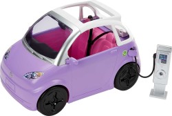 Barbie Toy Car "Electric Car" with Charging Station 