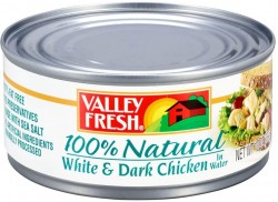 12-Pack 10oz Valley Fresh Chunk Chicken in Water 