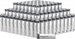 Amazon Basics 150-Pack AAA Alkaline Industrial Batteries 