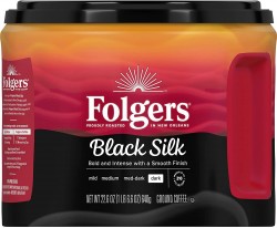 6-Pack Folgers Black Silk Dark Roast Coffee (22.6oz) 