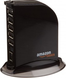 Amazon Basics 7 Port USB 2.0 Hub Tower 