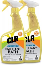 2-Pack CLR Brilliant Bath Foaming Bathroom Cleaner Spray (26oz bottles) 
