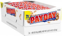 24-Count 1.85oz PAYDAY Peanut Caramel Candy Bars 