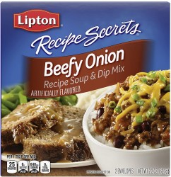 2.2 oz Lipton Soup Recipe Secrets Soup and Dip Mix (12-Boxes) 
