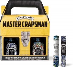 Poo-Pourri Go Toilet Spray Master Crapsman Royal Flush Gift Set 